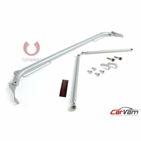 OMNISPORTS Silver Custom Racing Harness Bar for 2012-2012 Scion FR-S - Subaru BR-Z OM3374712